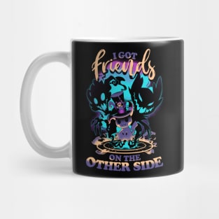 Friends on the Other Side - cute creepy voodoo Mug